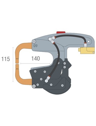 G9 Arm Insulated + 2 X1 Arms